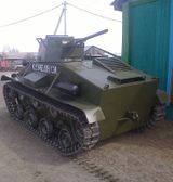 Танк Т-60 МБОУ ДО «Кондинский УЦ»