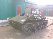 Танк Т-60 МБОУ ДО «Кондинский УЦ»